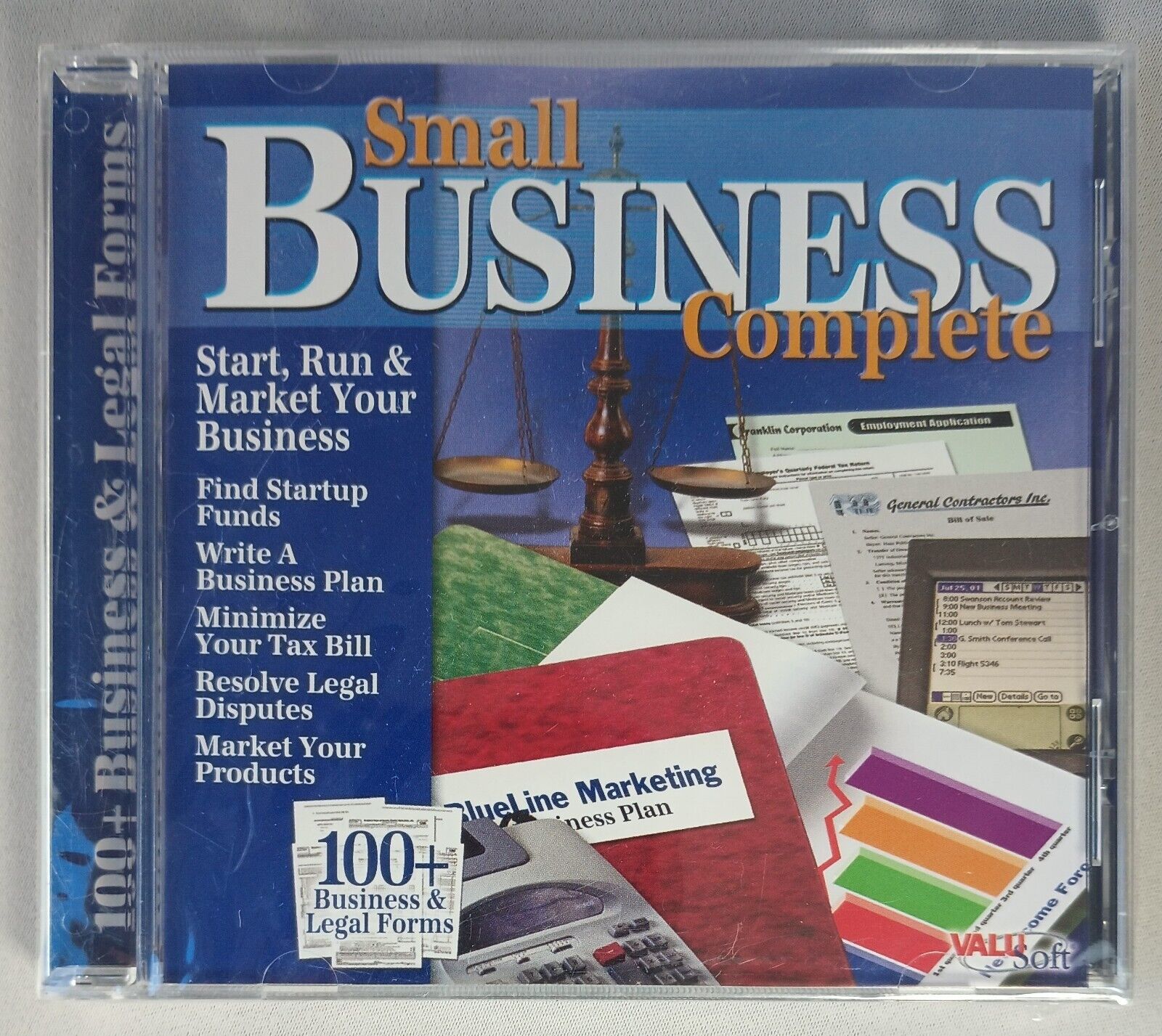 Small Business Complete NEW CD-ROM  100+ Legal Forms Marketing Tax Planning 