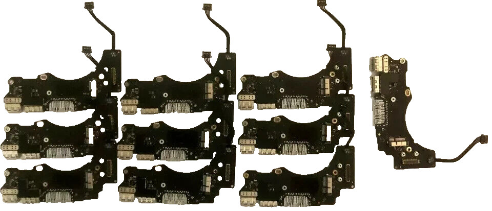 Lot Of 10 Pieces of 13" MacBook Pro A1502 Right I O Board HDMI SDXC L 2013 2014