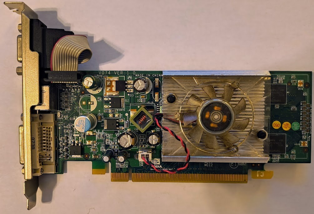 NVIDIA GeForce 8400 GS 128MB - Retro PC Builder's GEM DirectX 10