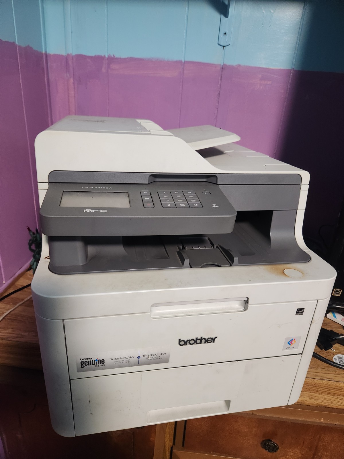 Brother MFC-L3710CW Color Laser All-In-One Printer - FOR PARTS / REPAIR