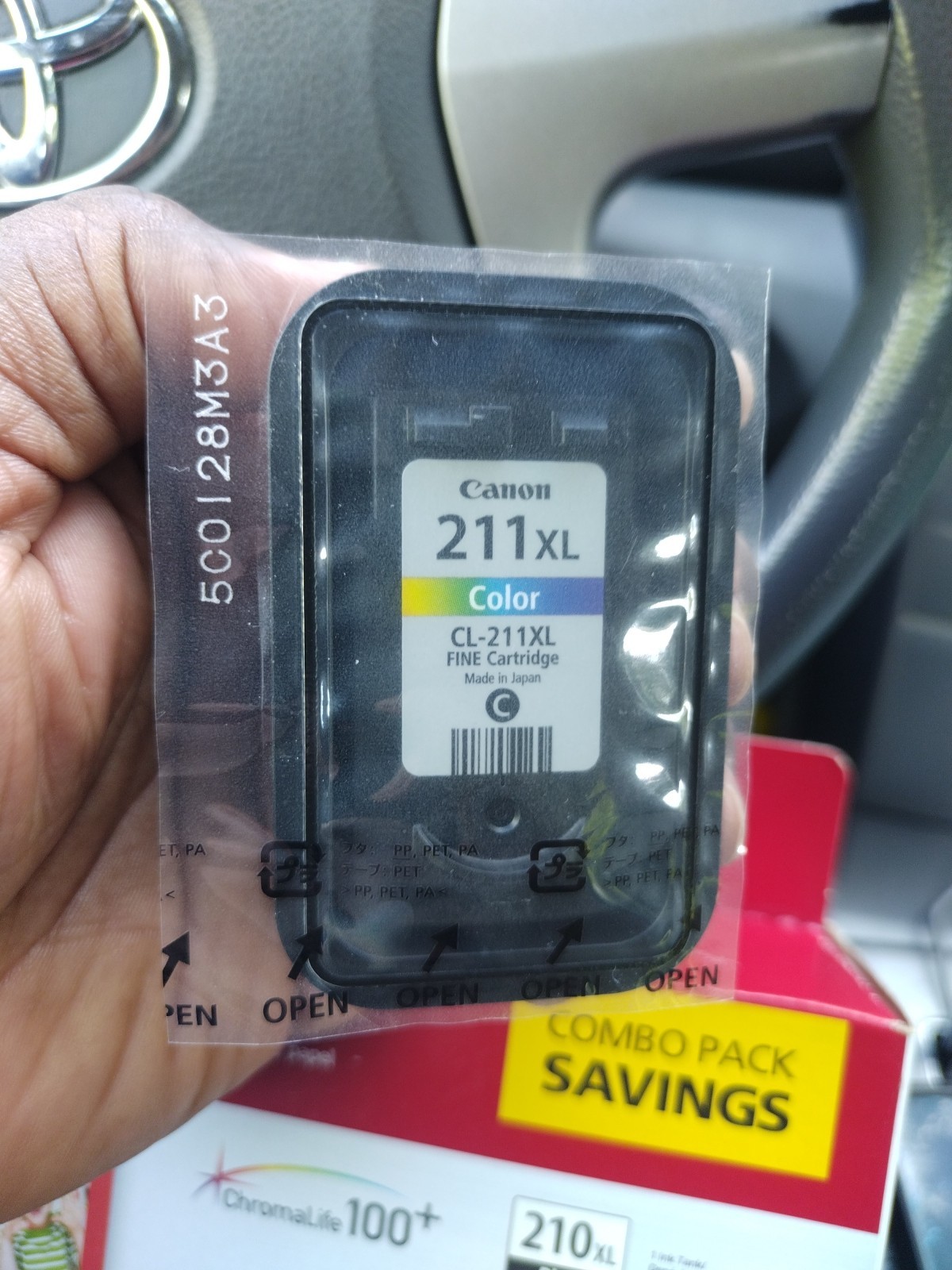 Canon CL211XL Sensormatic Color Cartridge ChromaLife 100+