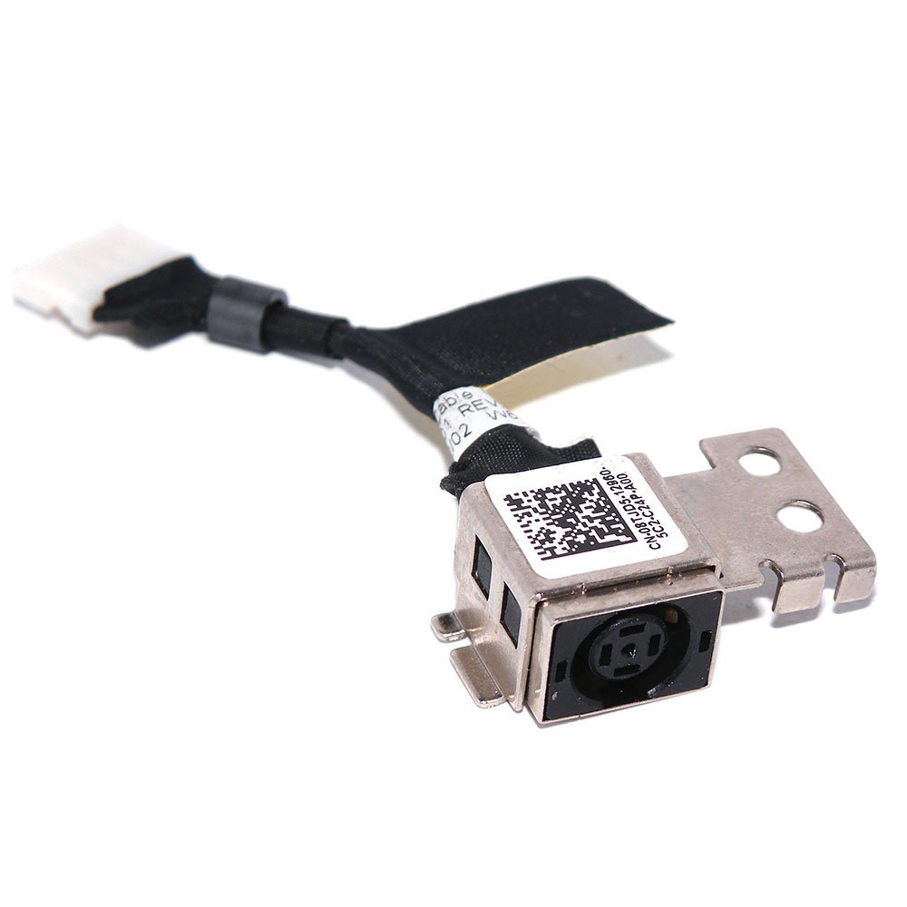 OEM NEW DC POWER JACK HARNESS Cable For Dell Latitude 11 3150 3160 8TJD5 Laptop
