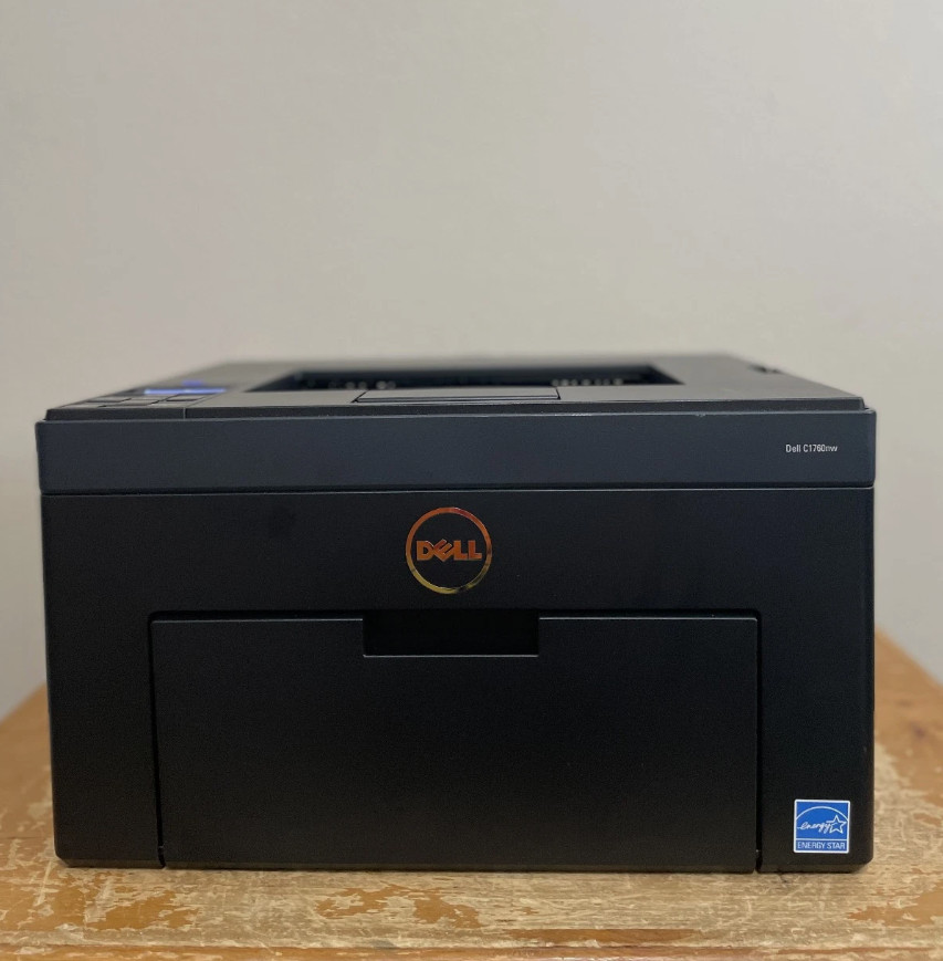 Dell C1760nw Color Wireless Workgroup printer Pg Count  6958 Tested/Works