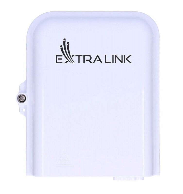 EXTRALINK 8 Core Fiber Optic Distribution Box CAROL both indoor and outdoor uses
