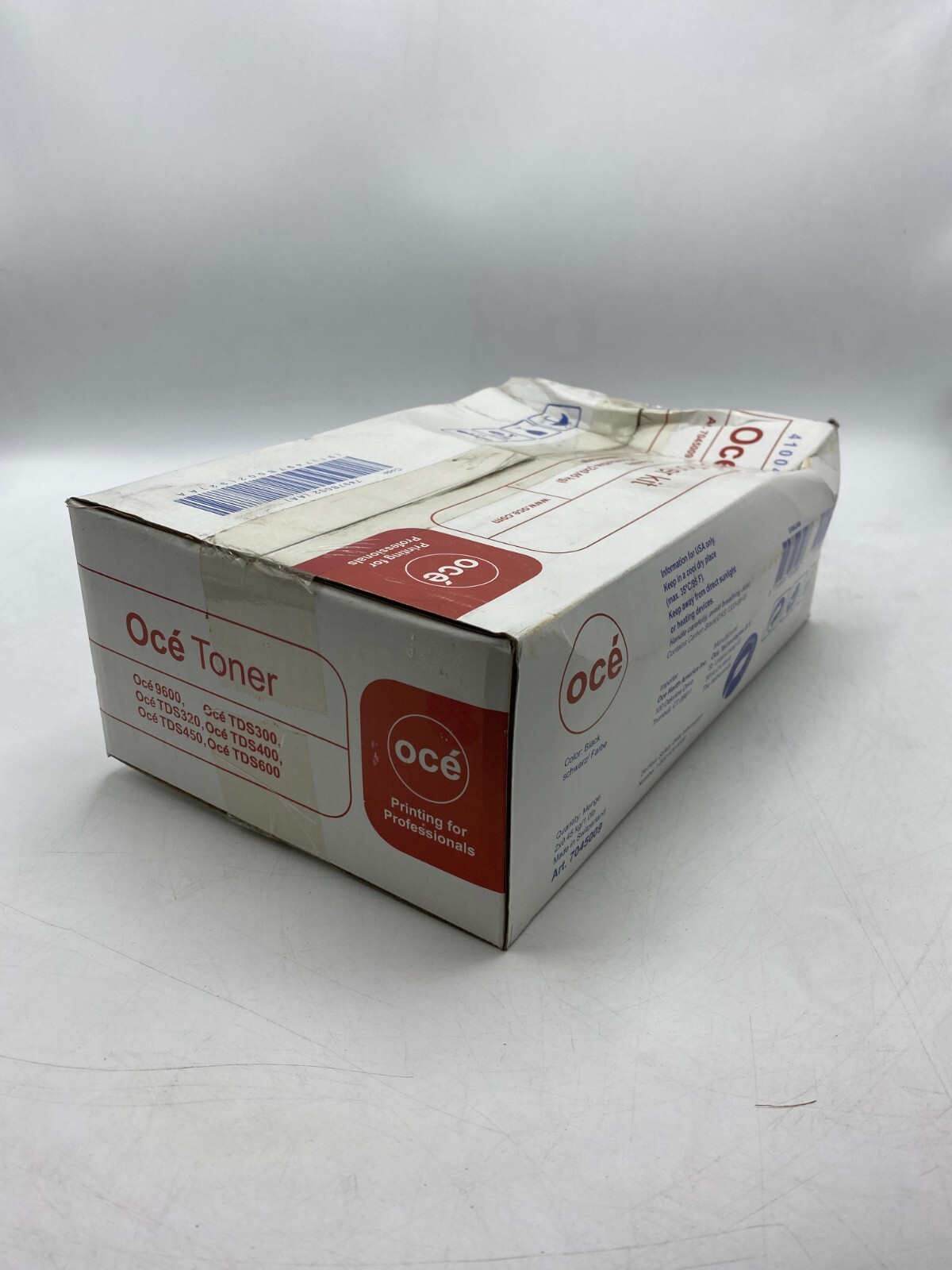 7045009 OEM Oce B5 Toner Set With Ziploc Style Waste Bags. Minor Damaged Box
