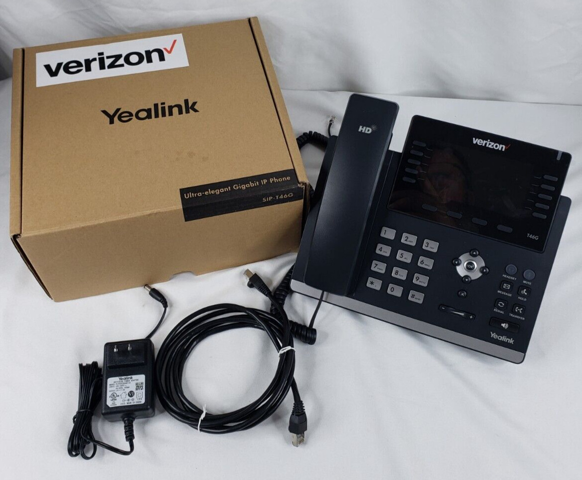 Yealink T46G Telephone Handset HD Gigabit POE IP SIP-T46G Phone VOIP