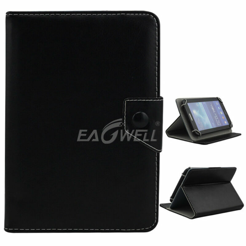 For 9.7"-10.1" Android Tablet PC Wireless Keyboard Universal Leather Case Cover