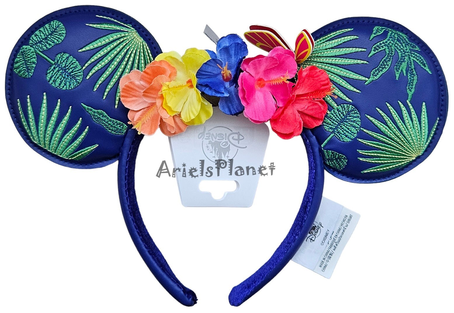 Disney Parks Encanto Flowers & Butterfly Minnie Mouse Ear Headband