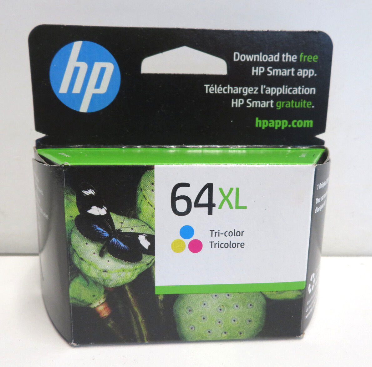 HP Ink 64XL N9J91AN Tri-Color Cyan, Magenta & Yellow - Exp 07/2025 - NEW SEALED