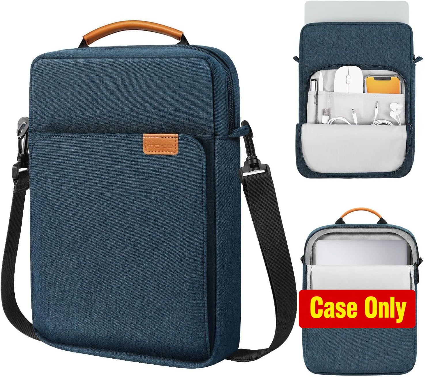 Case for 13 Inch Tablet Sleeve Bag with Shoulder Strap and Handle