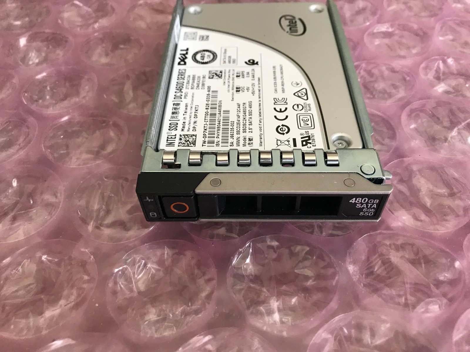 TR3MY DELL INTEL DC S4600 SSDSC2KG960G7R 960GB 2.5 inch SATA3 SSD R640 R740 R440