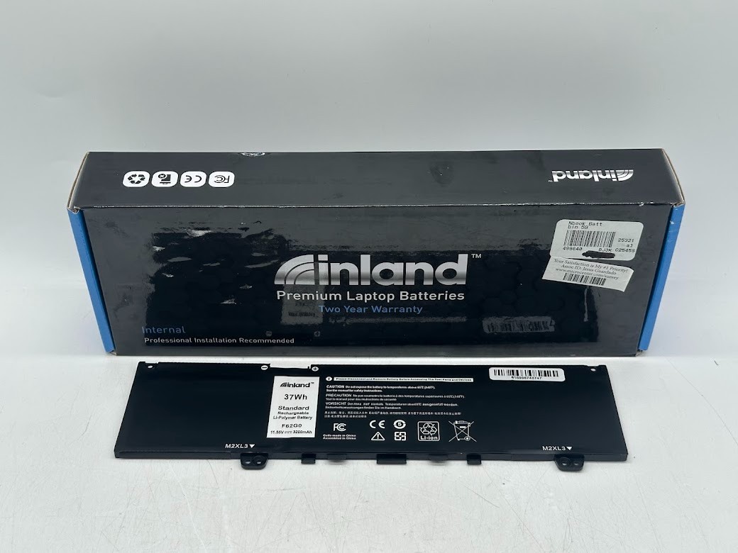 Dell Internal Replacement Laptop Battery F62G0 0RPJC3
