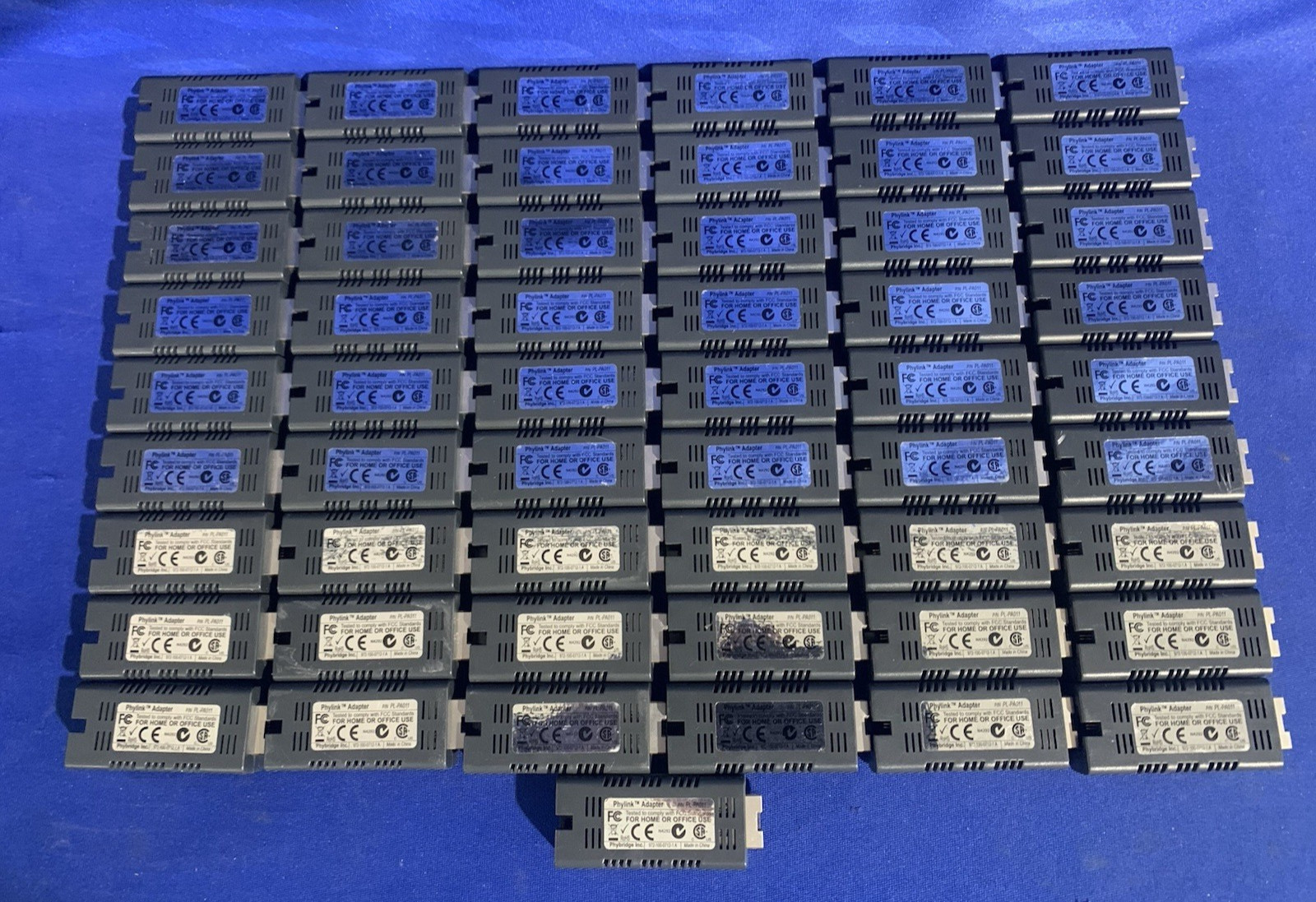 54 Phylink Adapter Phybridge PL-PA011 Media Converter Set Lot - Untested