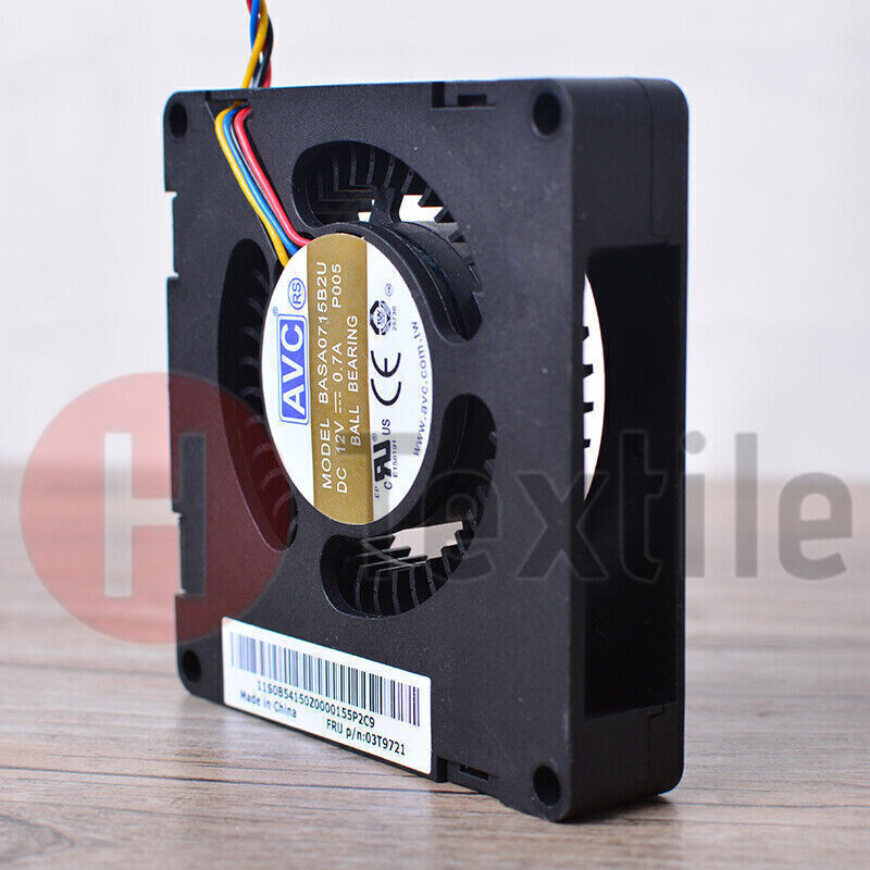 1PC FOR AVC BASA0715B2U 03T9721 IBM Lenovo M92p chassis cooling fan 4-pin