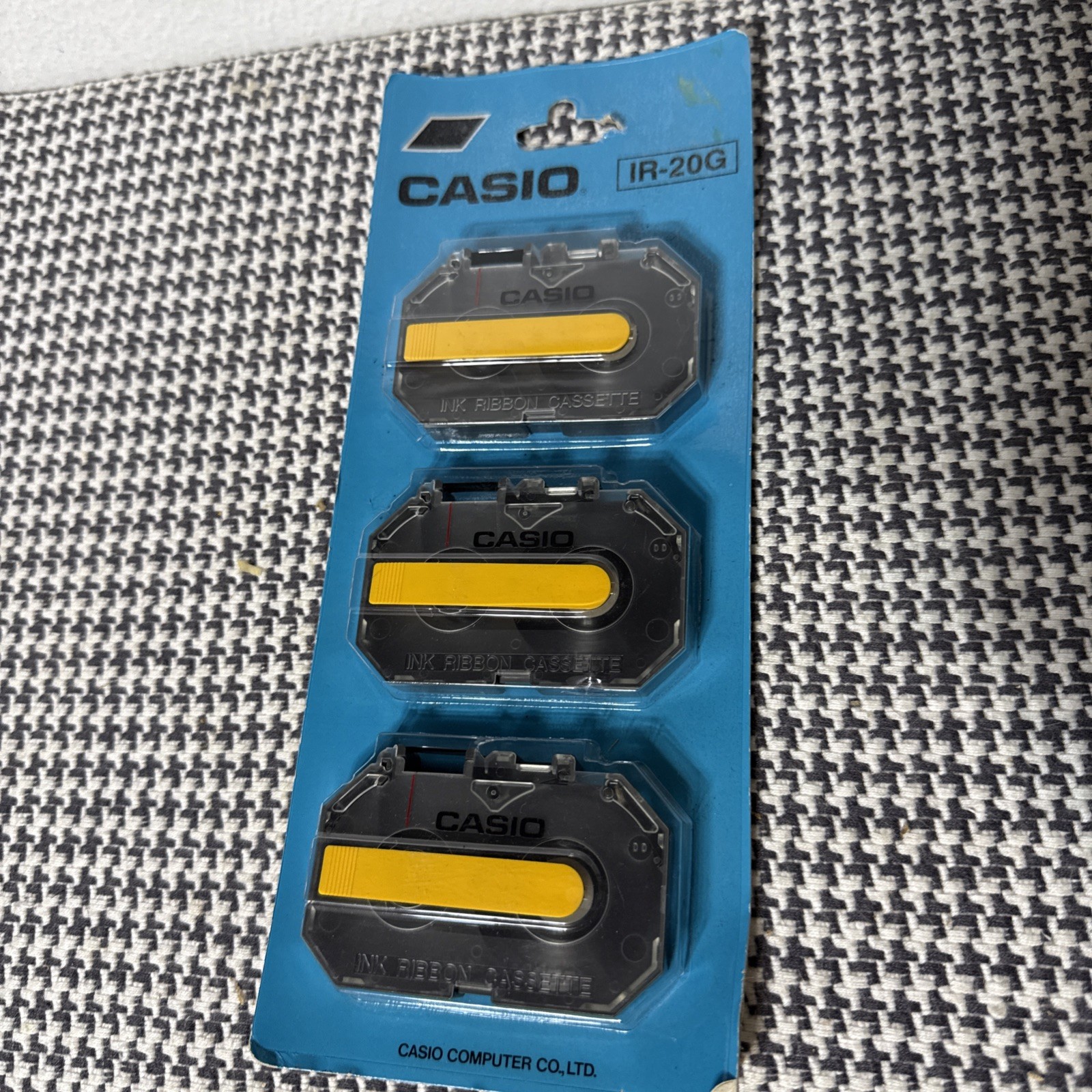 Casio IR-20G INK Ribbon Pack Of 3 New Sealed
