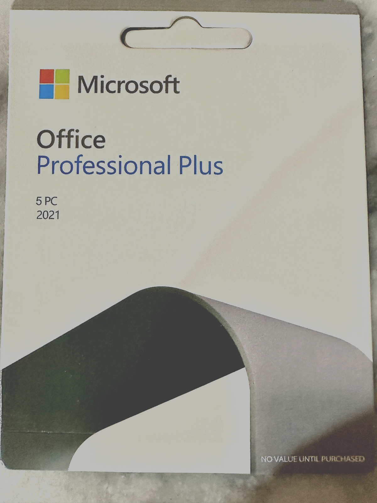 5 PC’s Microsoft Office Professional Plus 2021  Key Card | Lifetime 5 Users