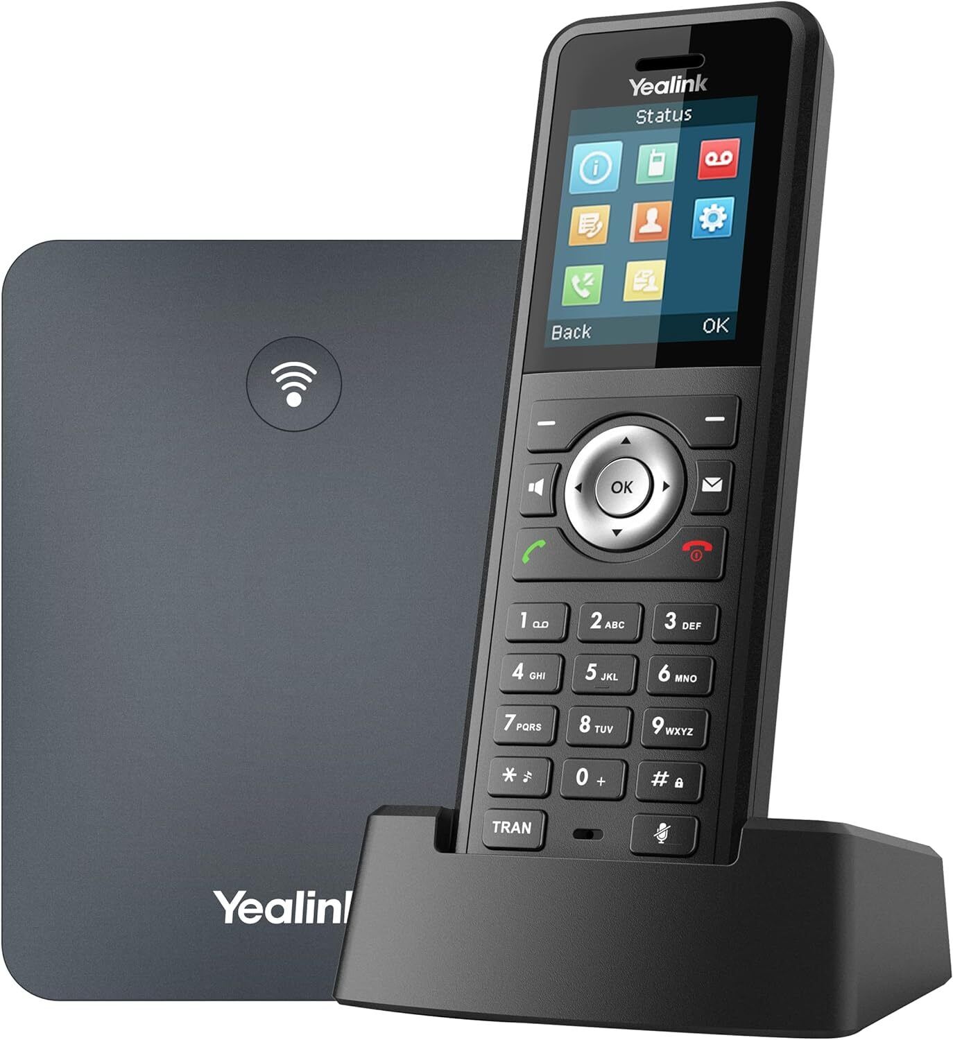 Yealink IP DECT Phone Bundle W59R with W70 Cordless Corded DECT Bluetooth