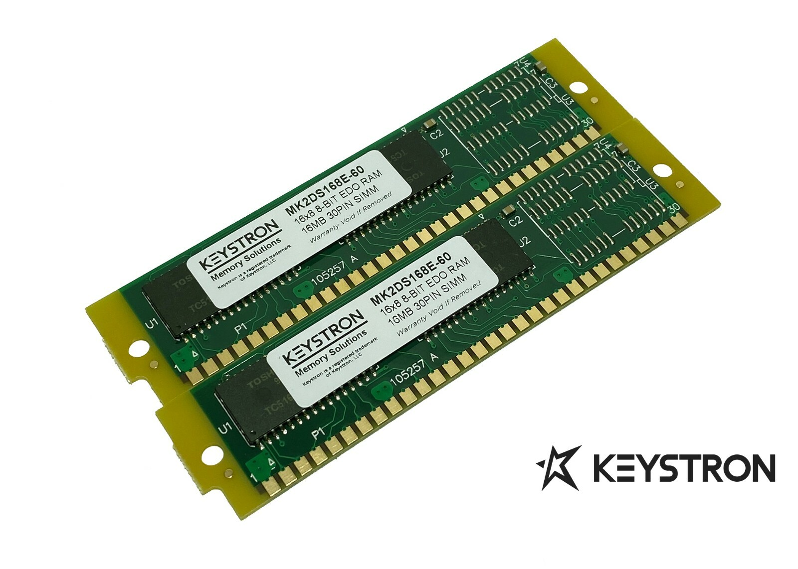 2x 16MB 32MB 30pin SIMMs RAM MEMORY non-parity for Creative Labs AWE32 SB32