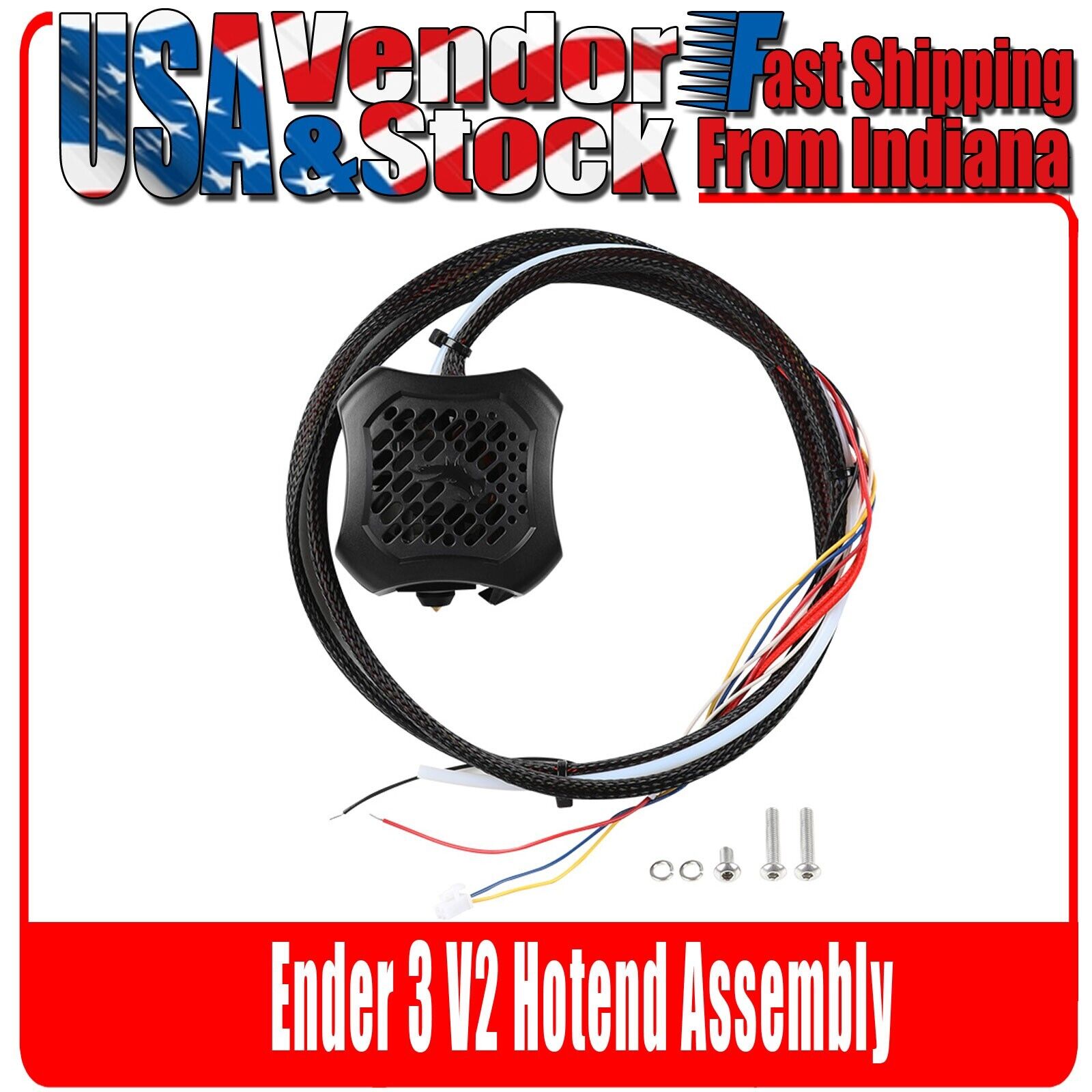 Ender 3 V2 Hotend Extruder Assembly Kit, Original Creality Hotend and Extruder