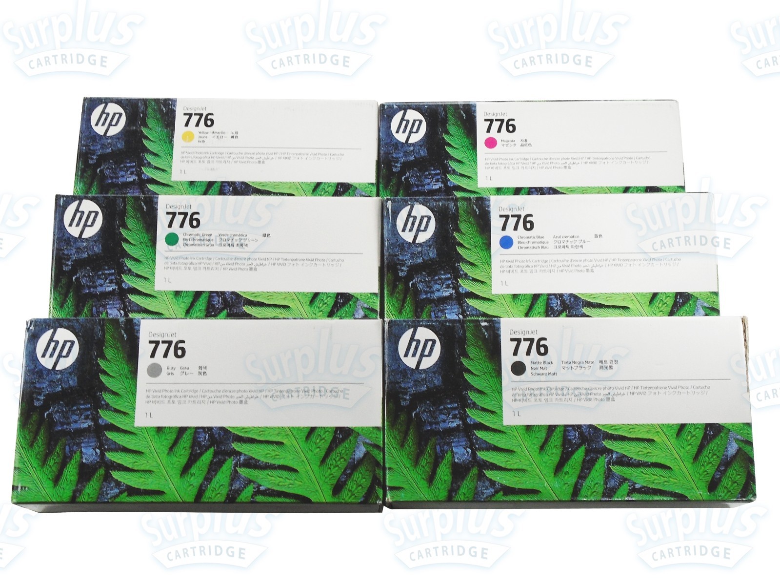 6/PK Genuine HP 776 DesignJet Z9+ Pro