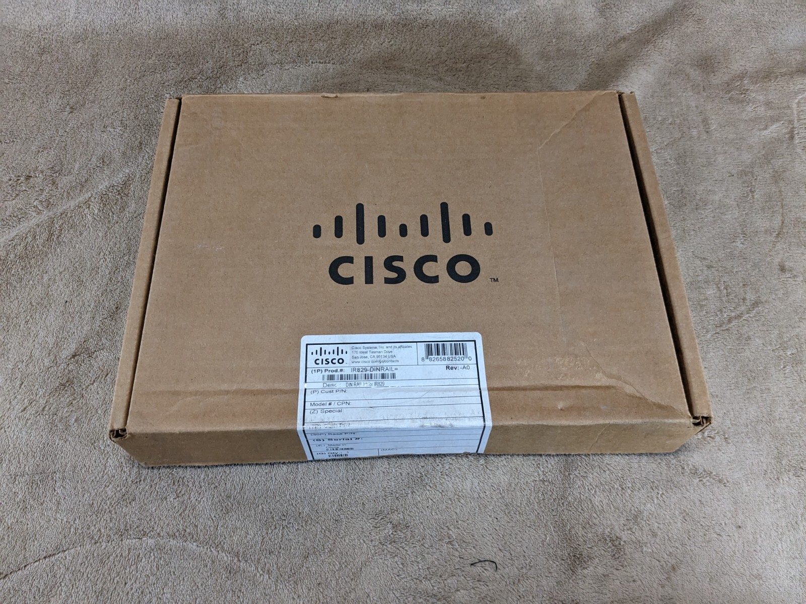 CISCO DIN Rail Kit for IR829 IR829-DINRAIL Cisco 829 Industrial Integrated