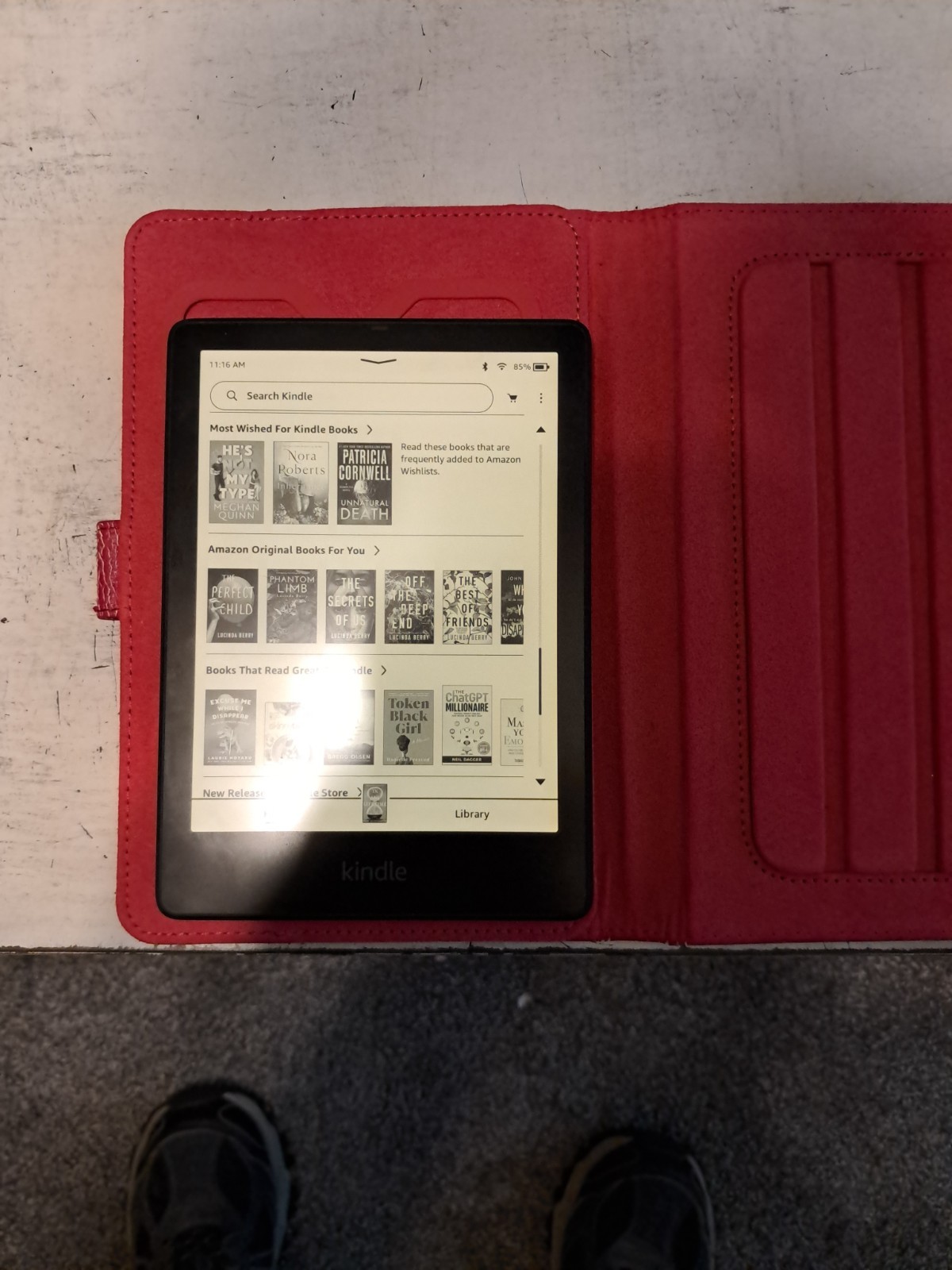 Amazon Kindle Paperwhite Signature Edition 32 GB Wi-Fi 6.8'' eBook - Black