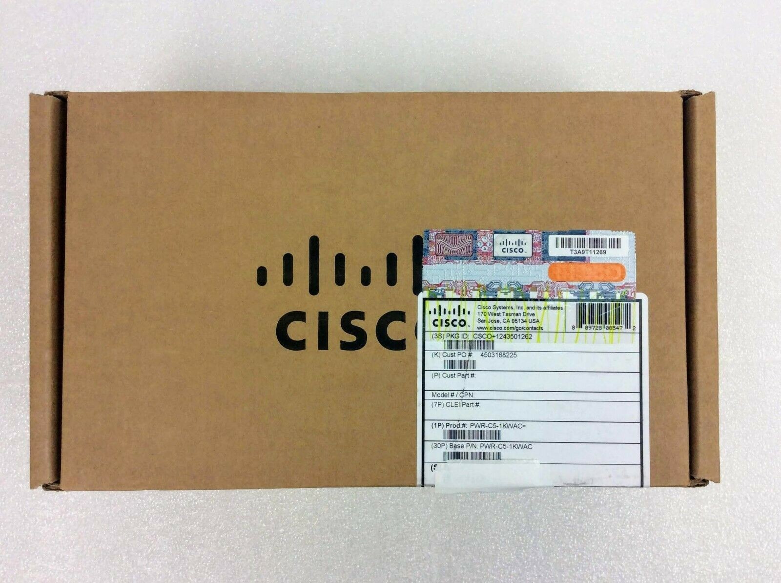 NEW Cisco PWR-C5-1KWAC 1000W AC Power Supply Catalyst 9200 9200L Switches