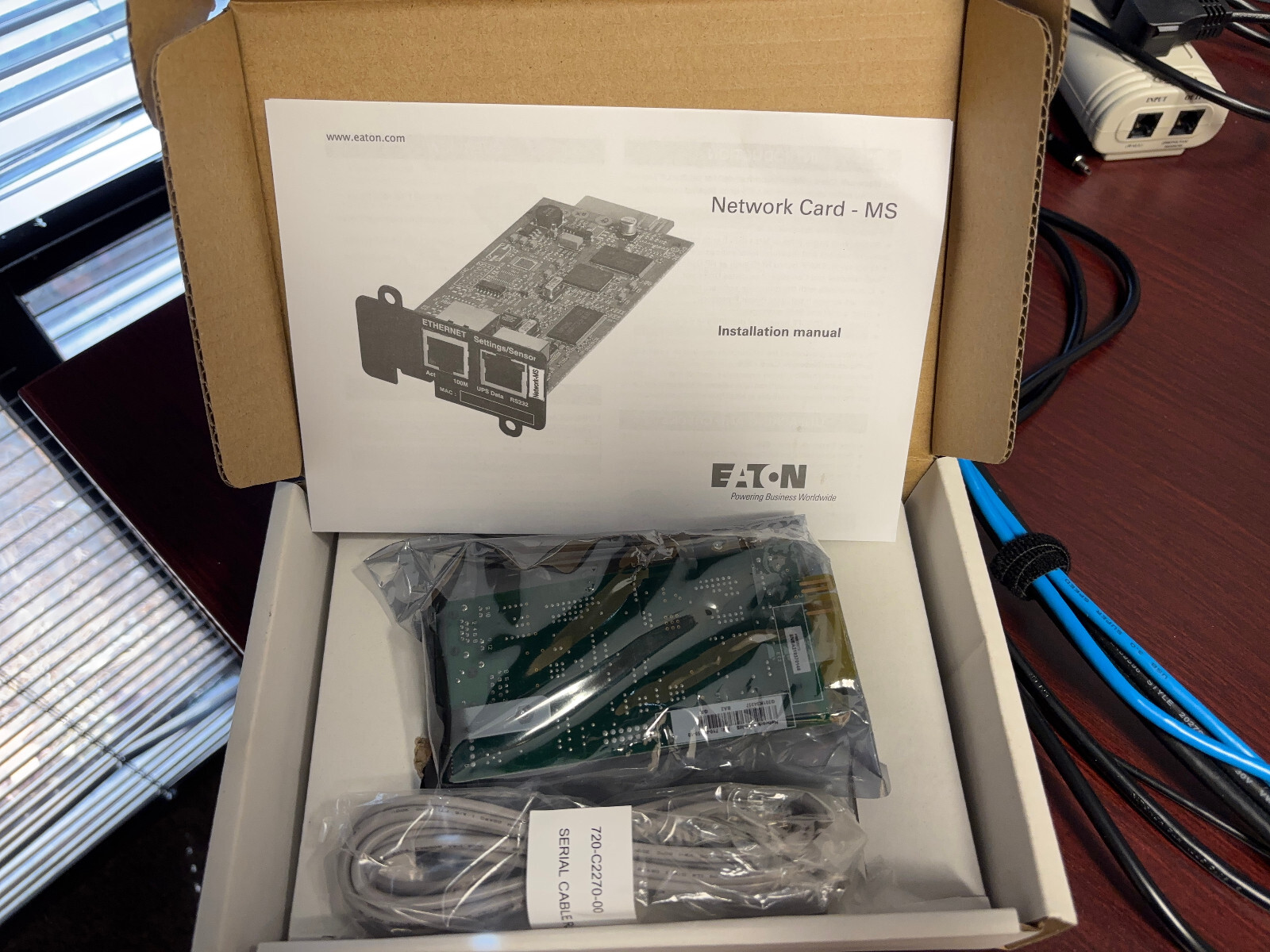 Eaton P/N:710-00255-10 Network-MS for Eaton UPS - New