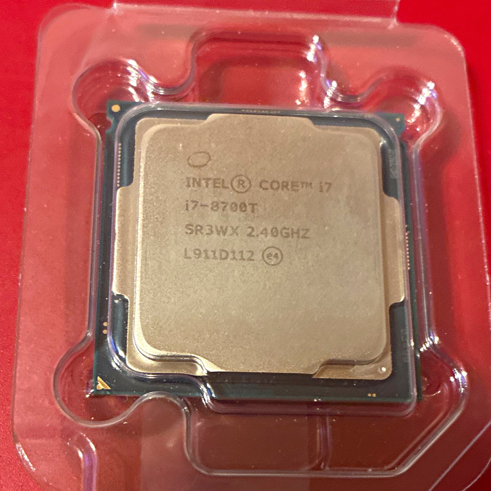 Intel Core i7-8700T 8th Gen 6-Core 2.40GHz LGA1151 CPU SR3WX