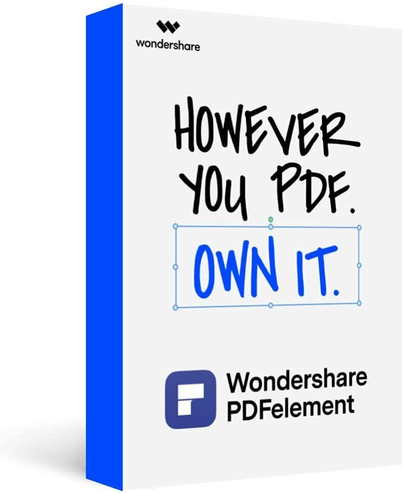 Wondershare PDFelement 10 Windows Edit Sign Convert PDF documents 2 Yearly Plan