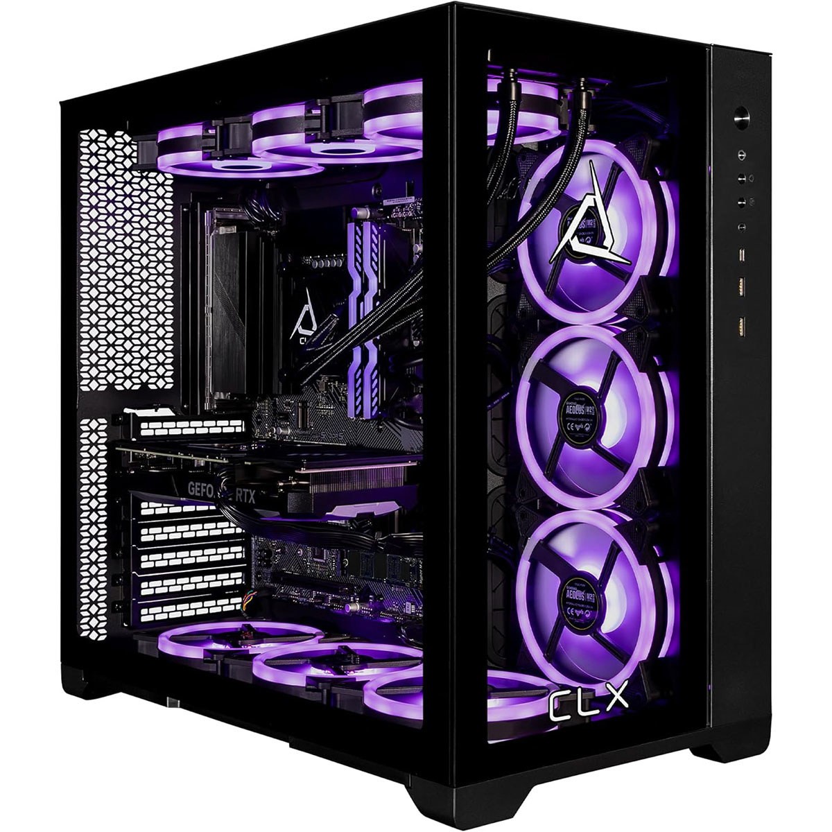 CLX SET Liquid Cooled Gaming Desktop Computer, Intel Core i9-14900KF 3.2GHz, 64G