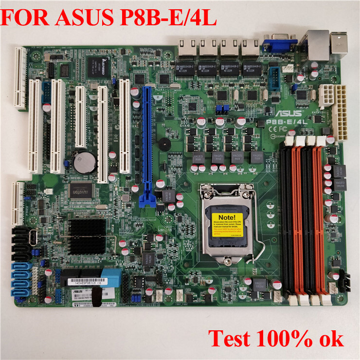 For ASUS P8B-E/4L C204 Chipset 1155-Pin Server Motherboard Supports E3 LGA1155