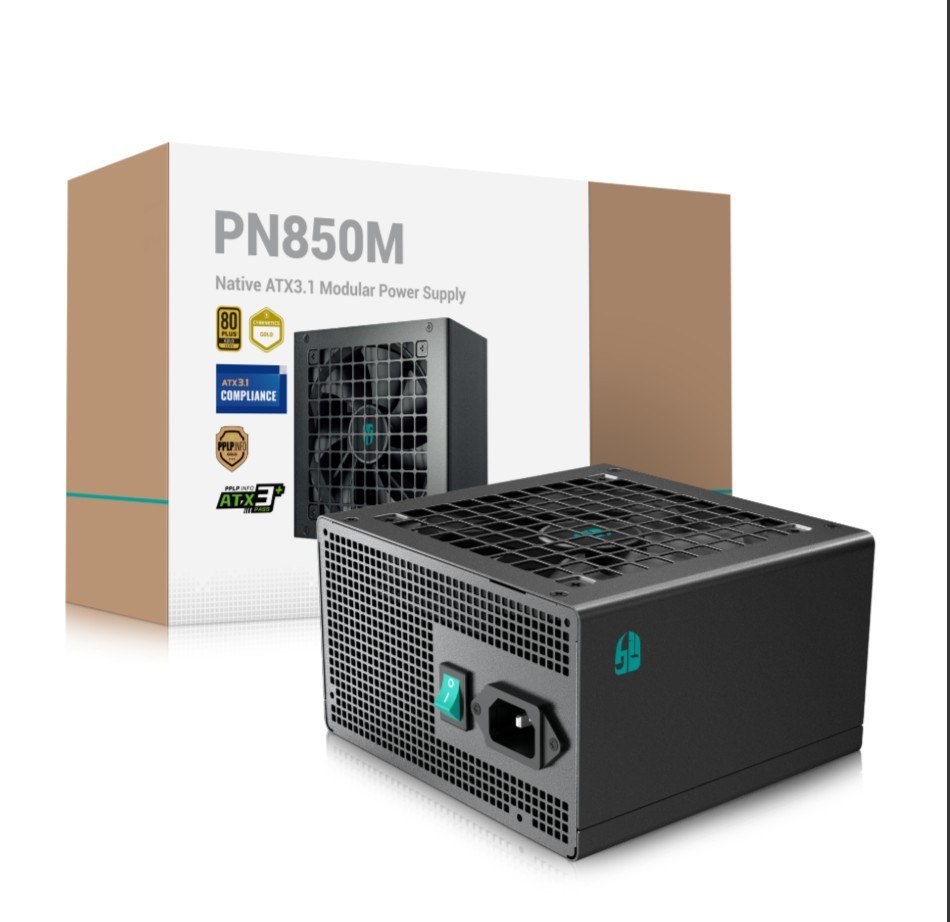 DeepCool PN850M Gamer Storm 850W 80+ Gold Certified Fully Modular ATX Power