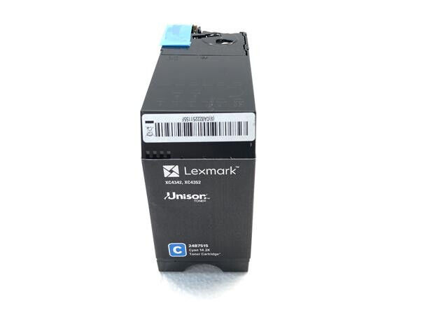 Genuine Lexmark 24B7515 Cyan Toner Cartidge for XC434 XC4352