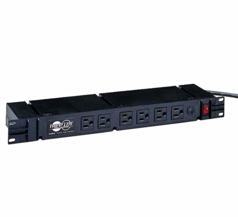 Tripp Lite  Rackmount PDU Surge Protector 120V 12 outlet.