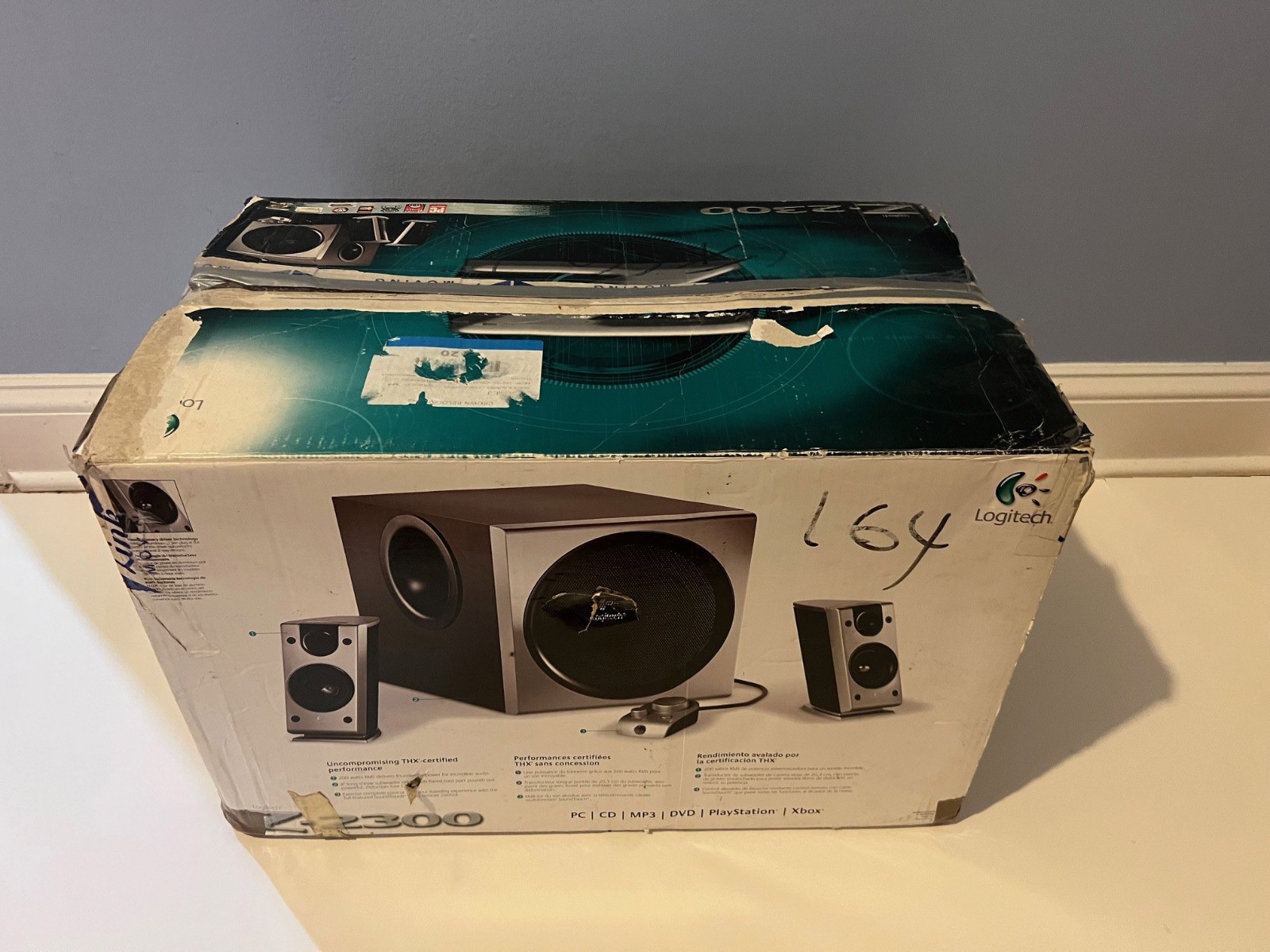 Logitech Z‑2300 THX 2.1 Speaker System in excellent condition with box – Tested