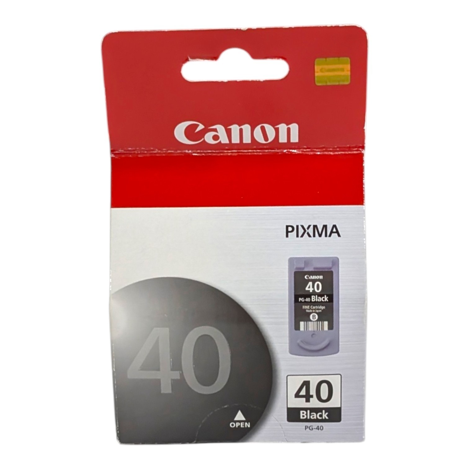 Genuine Canon PG-40 Black Pixma Ink Cartridge New Sealed Japan USA Duty Paid