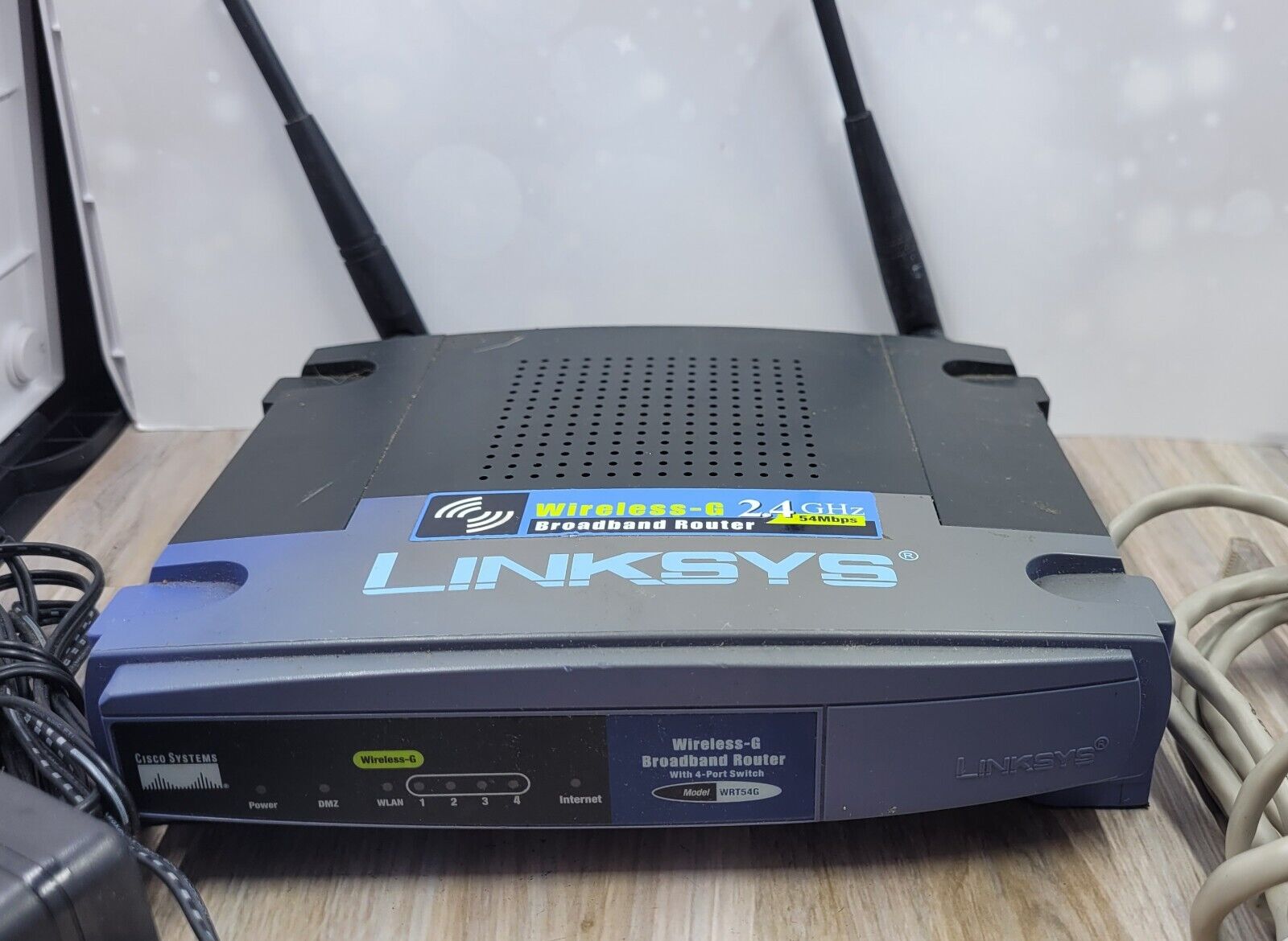 Linksys WRT54GS Ver 6 Wireless G 2.4 GHz Broadband Router  4-Port 54 Mbps