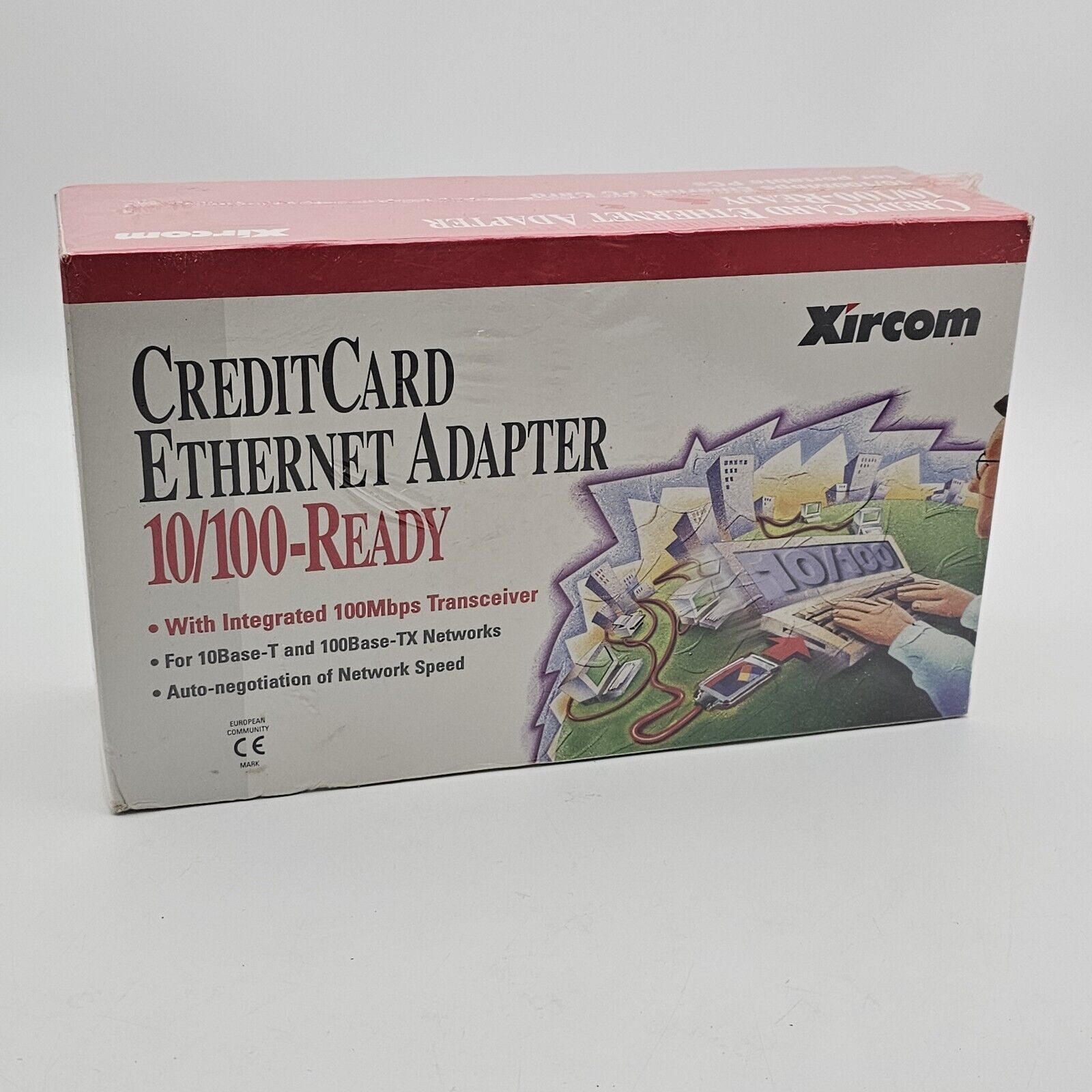 Xircom Credit Card Ethernet 10/100-Ready CE3B-100BTX 100Mbps Transceiver