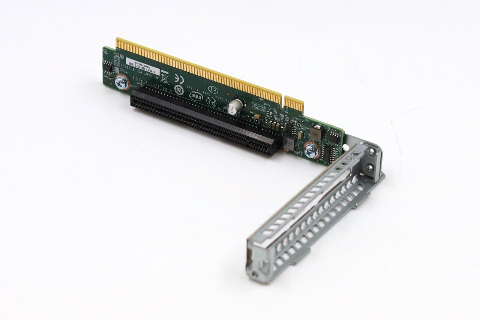 Intel F1UL16RISER3 1-Slot PCIe x16 Riser Card W/Bracket P/N: H88399-250 Tested