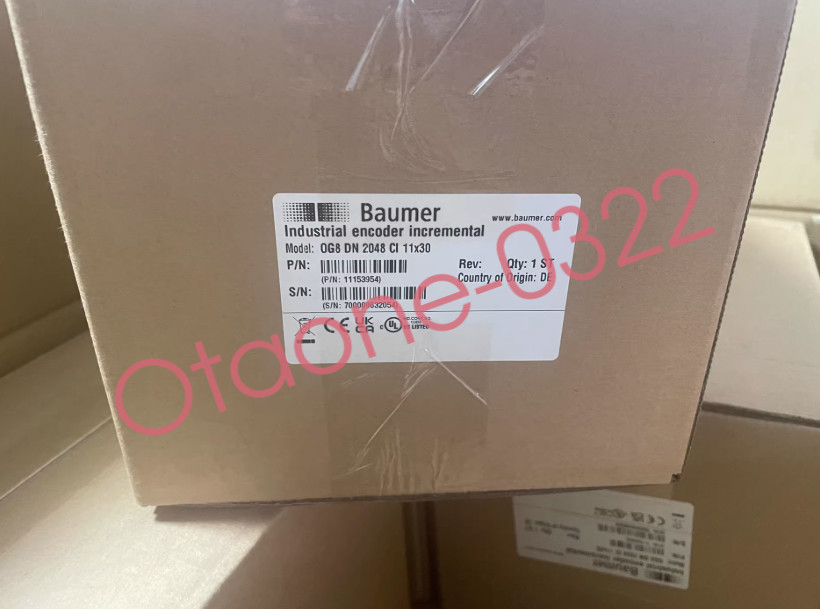 1PCS NEW Baumer OG8 DN 2048 CI 11x30 Encoder Fast Shipping Via Fedex/DHL