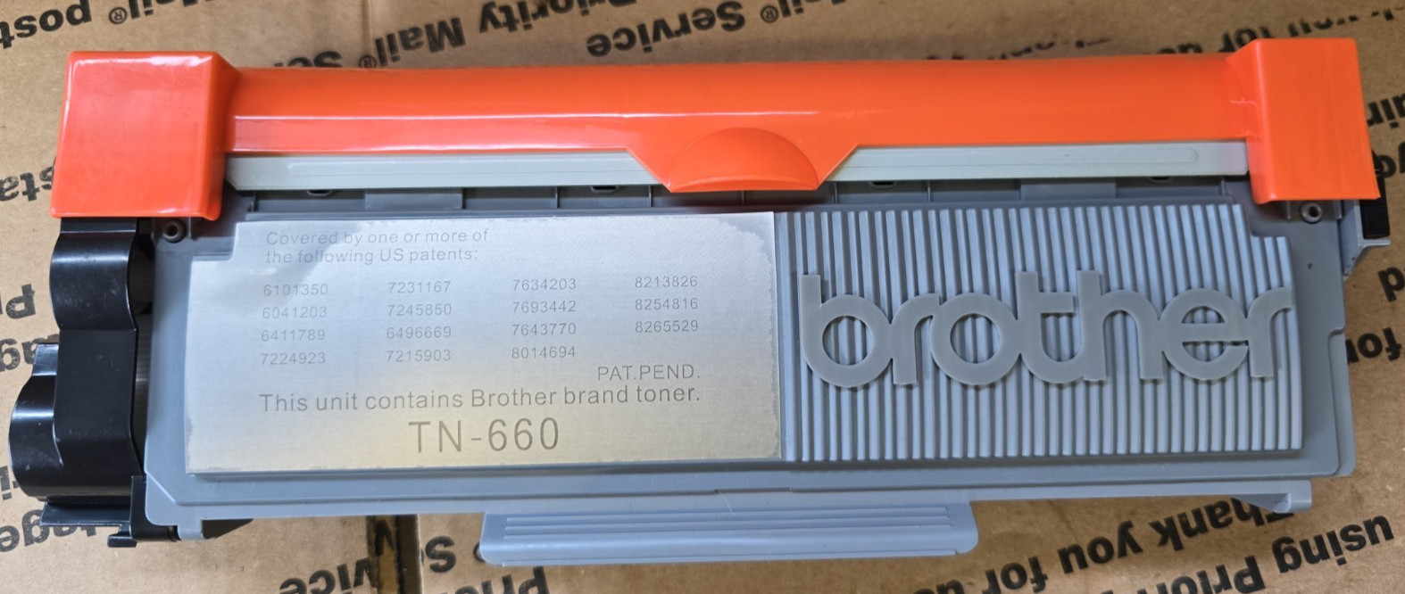 Brother TN-660 Black High Yield Toner Cartridge Genuine New In Open Box