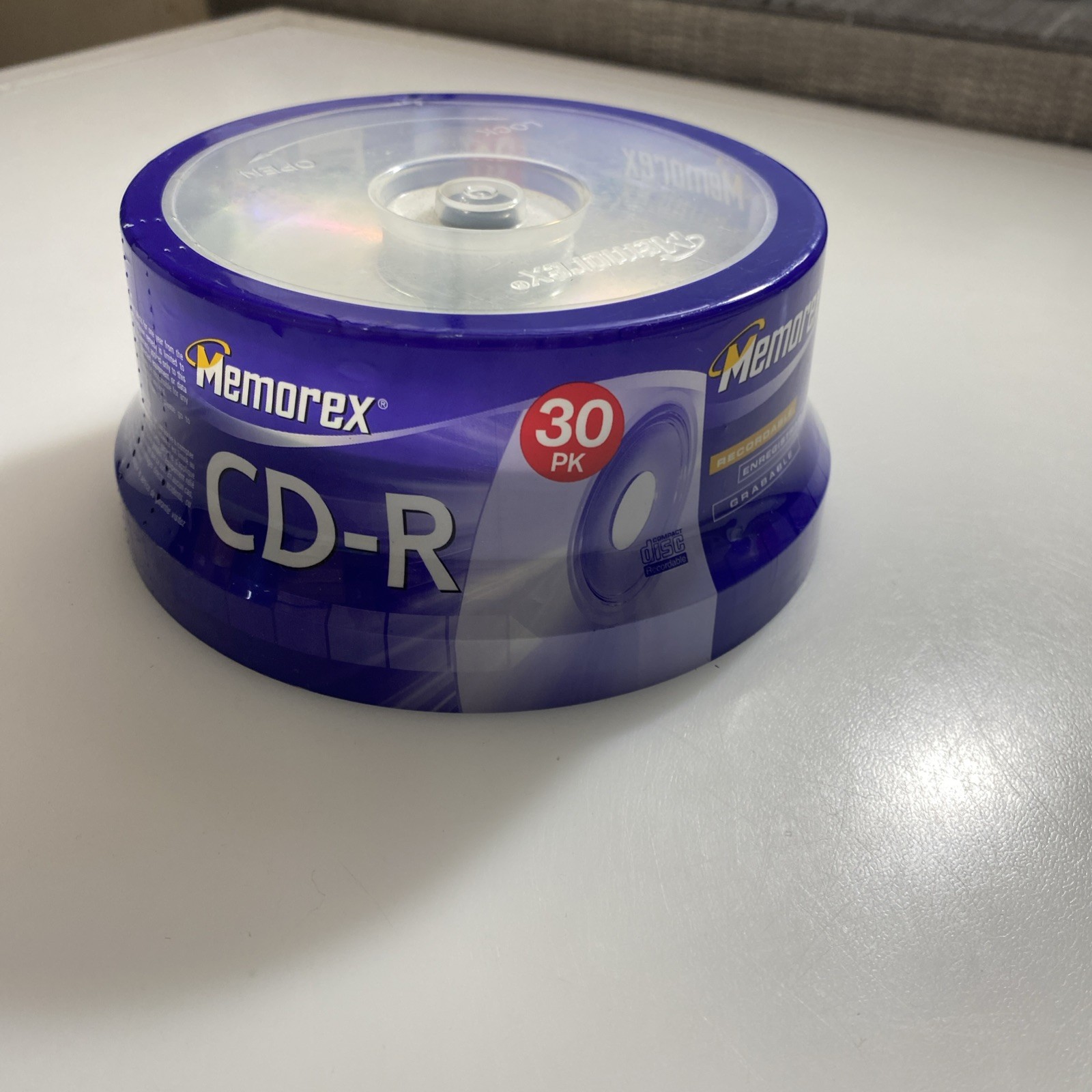 Memorex 30 pack CD-R Recordable Media 52X 700MB 80 min za4