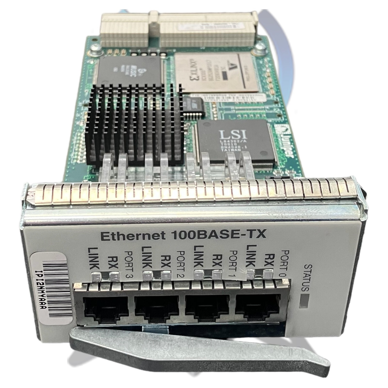 Juniper, 750-002992-R06, IPI2NMYAAA, 4-Port Ethernet 100BASE-TX, *AF121323*