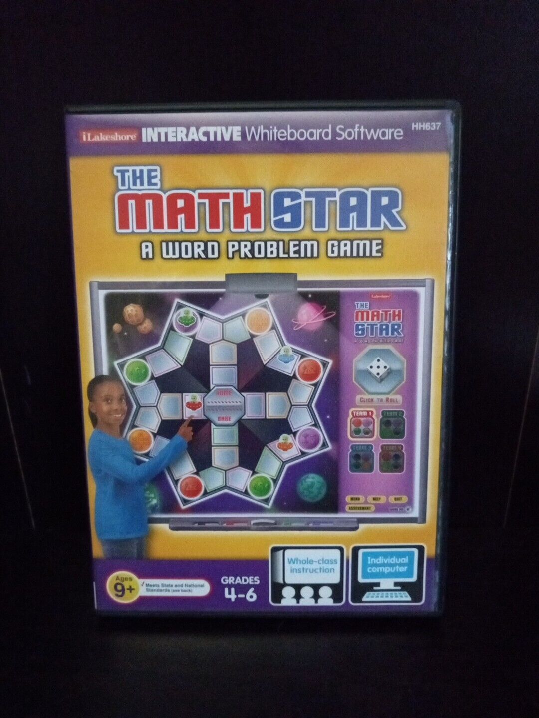 Lakeshore Interactive The Math Star - Grades 4-6 Teaching CD-ROM ~ #174h