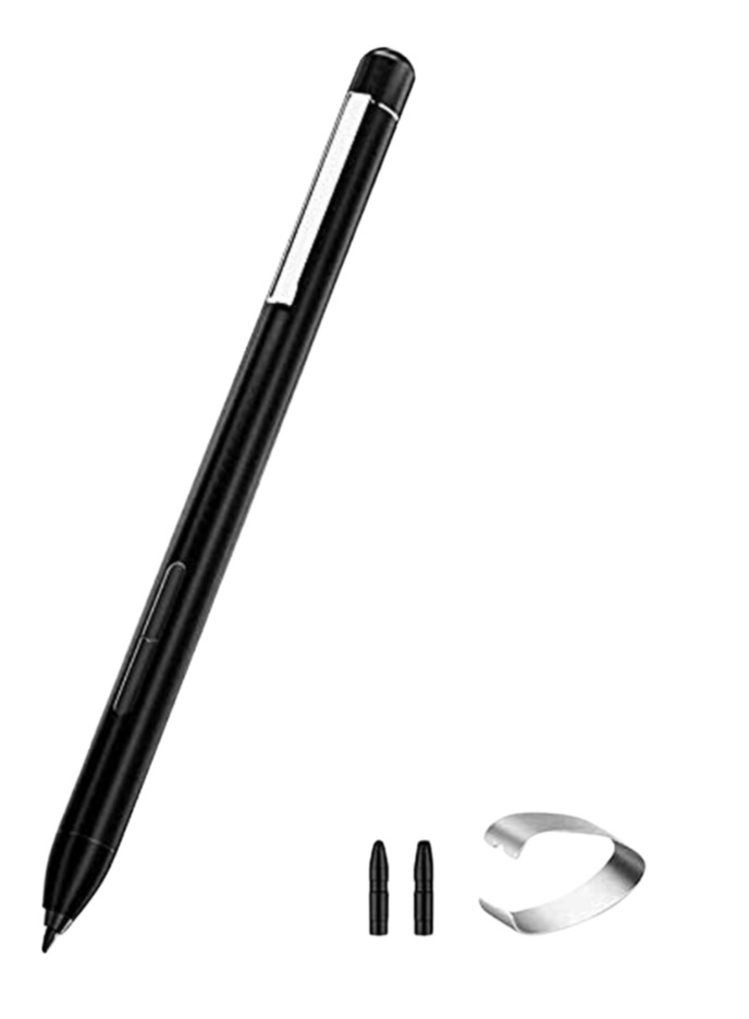 K2-C Active Stylus Pen Wireless for Microsoft Surface Pro X Asus HP Dell Black