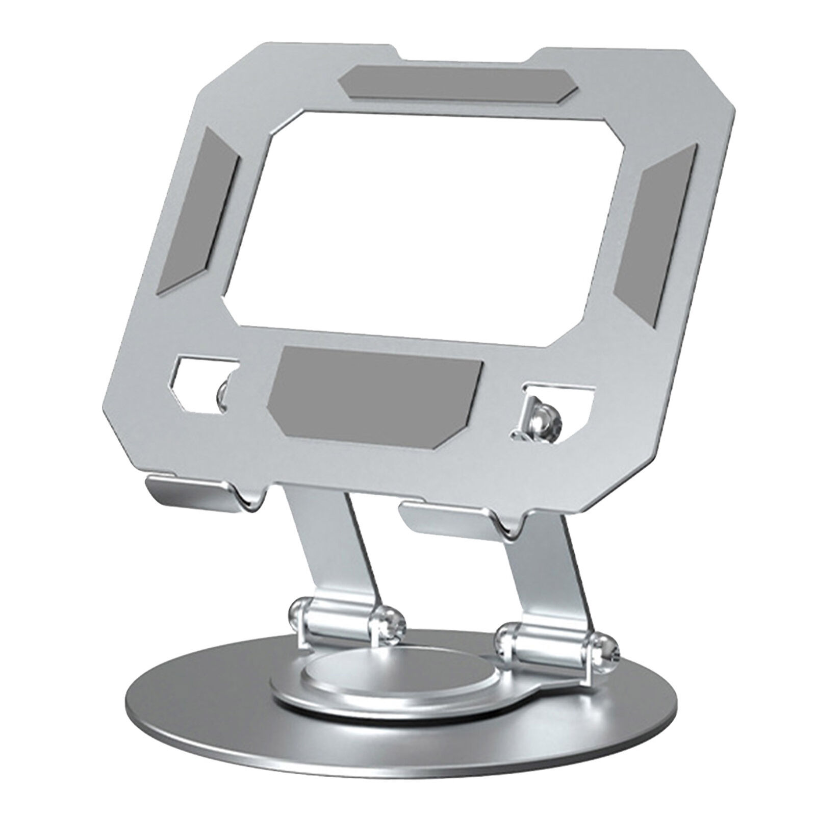 Tablet Stand Swivel 360 Degree Rotating Adjustable Carbon Steel Tablet Holder