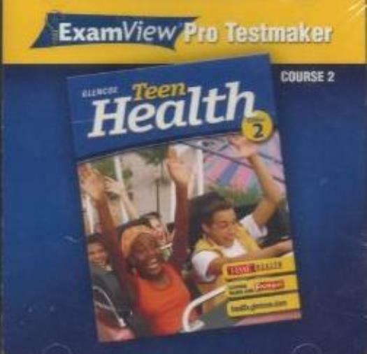 Glencoe Teen Health: Examview Pro Testmaker Course 2 PC MAC CD custom generator