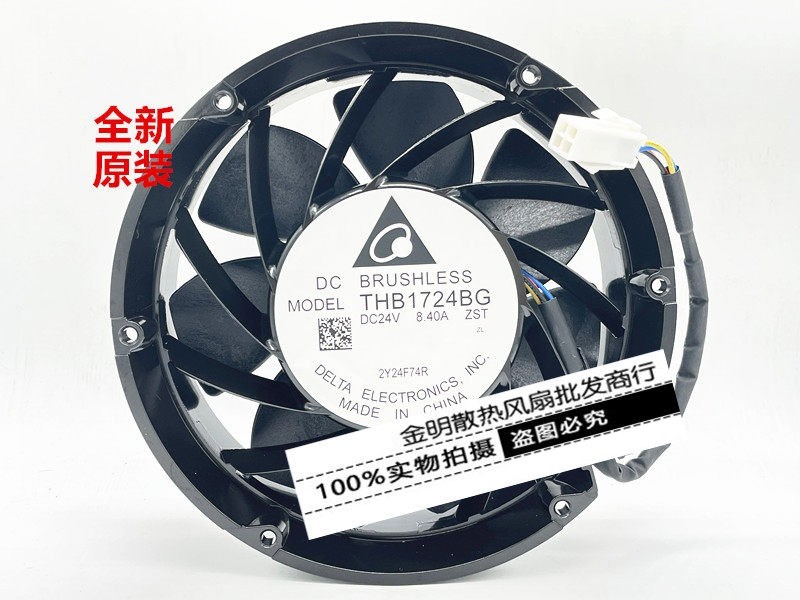 1PCS Delta 17251 THB1724BG 24V 8.40A ACS880 R9 High-Performance Inverter Fan
