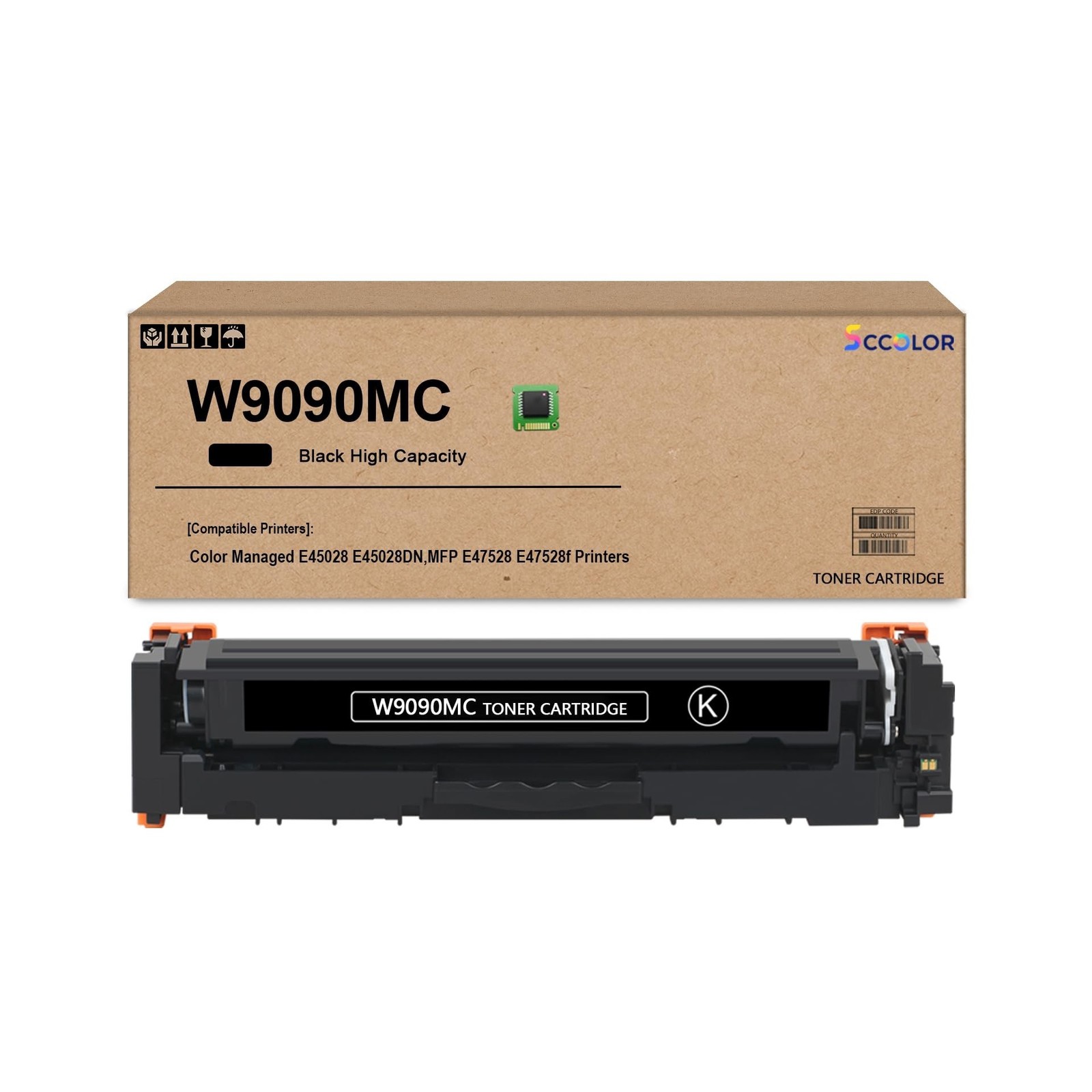 W9090MC Toner Cartridge High Capacity Compatible for HP W9090MC Black Toner C...